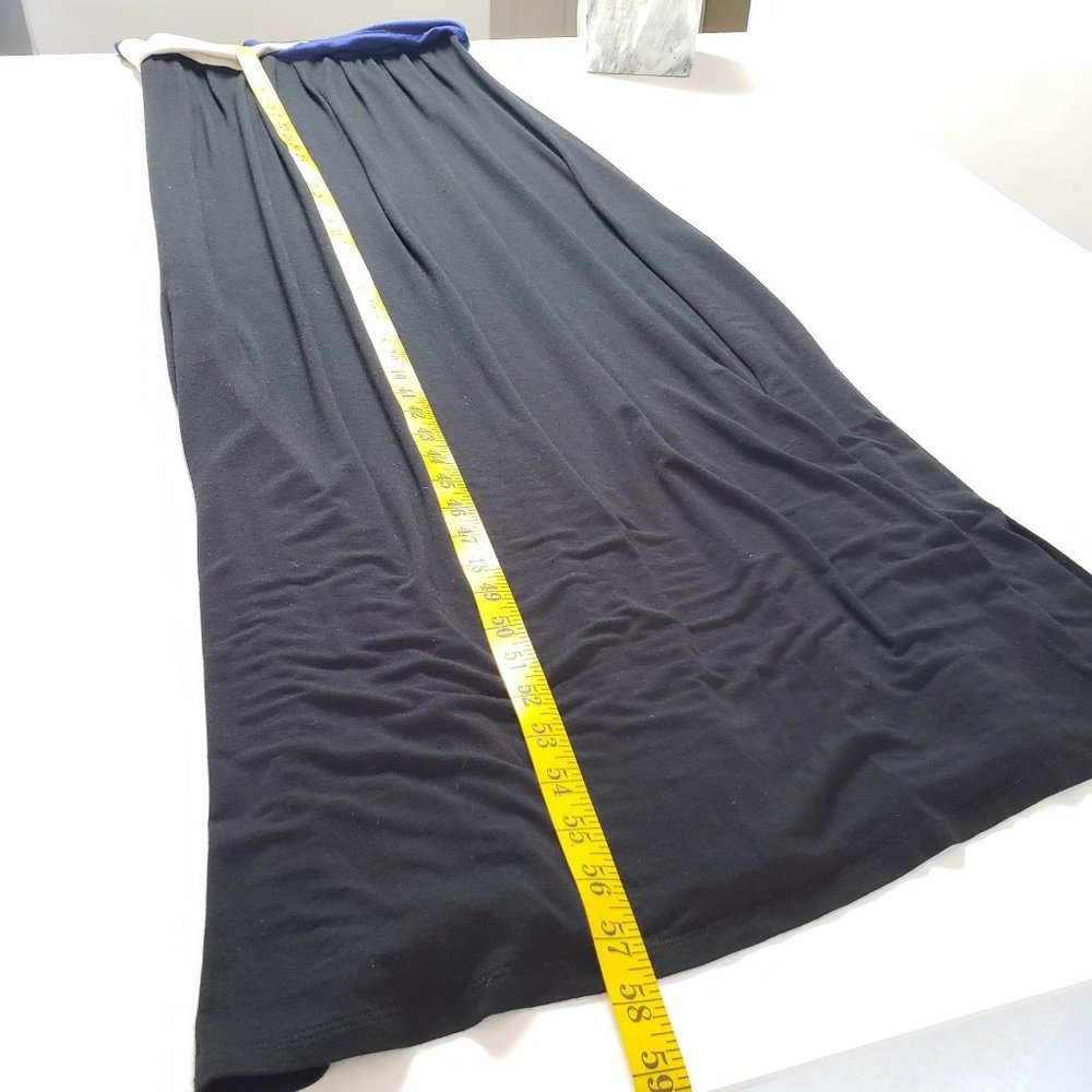 Anthropologie Maeve Elysian Color Block Maxi Dress - image 8